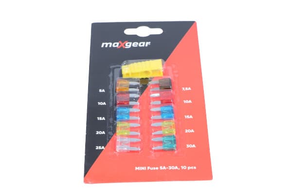 MAXGEAR MINI BLADSÄKRINGSSET 5A-30A SET 10 DELAR