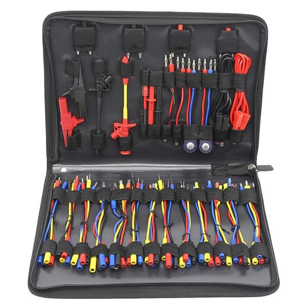 Multimeter Testledning Sæt, Elektriske Testprober, Alligator Klemmer,70Pcs Sæt