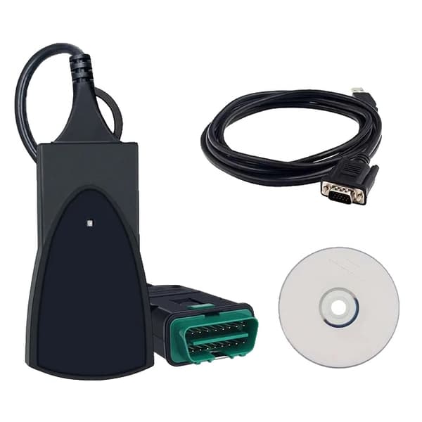 Lexia J2534 Diagbox, OBD2 Diagnostisk Værktøj, Citroen/Peugeot Kode Scan, Lexia J2534