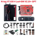 Miniatyrbillede 2 af 2: ECU Tuning Kit, Ubegrænset Online Adgang, Fuld Chip Programmer, K-TAG 7020 V225
