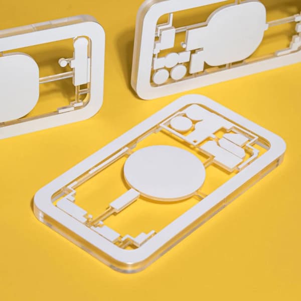 Form för Separerande Lasermaskin Baksida till iPhone 12 Pro Max
