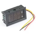 Miniatyrbild 2 av 4: 100174 Digital multimeter Dubbel LED-display Voltmeter DC 4,5V till 30V Amperemeter 0 till 50A Spänning Strömmätare Volt Amp 25