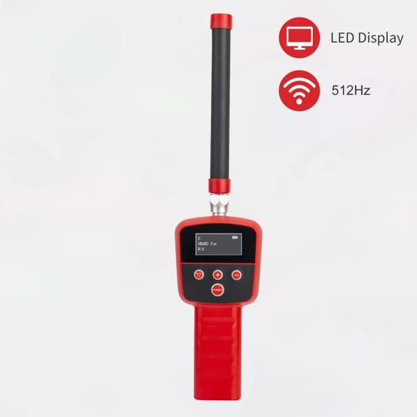512Hz Sonde-lähetin, LED-näyttö, 4 tunnin akunkesto,VIOLETTI