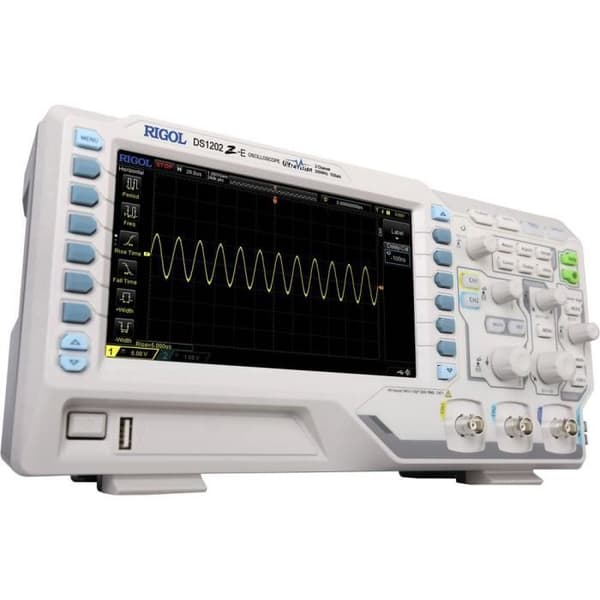 Oscilloskop - RIGOL - DS1202Z-E - 200 MHz - 2 kanaler - 1 Géch/s - 24 Mpts