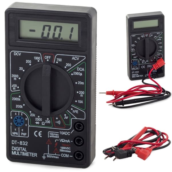 DT-832 Multimeter Digital - Mätinstrument
