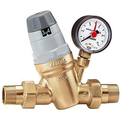 Tryckregulator - THERMADOR - R53520 - 3/4'' - Manometer inkluderat - Korpus i mässing