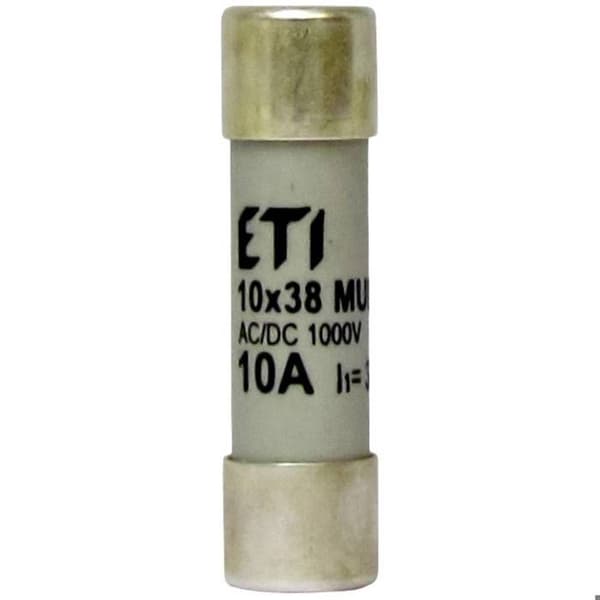 ETI 002625403 Multimetersäkring (Ø x L) 10,30 mm x 38 mm 8 A 1000 V Innehåll 1 st.