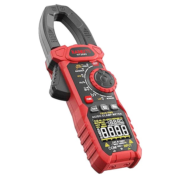 KAIWEETS HT208D Klemmetermeter, 1000 Amp AC/DC Strøm, NCV Sensor,Kaiweets HT208D
