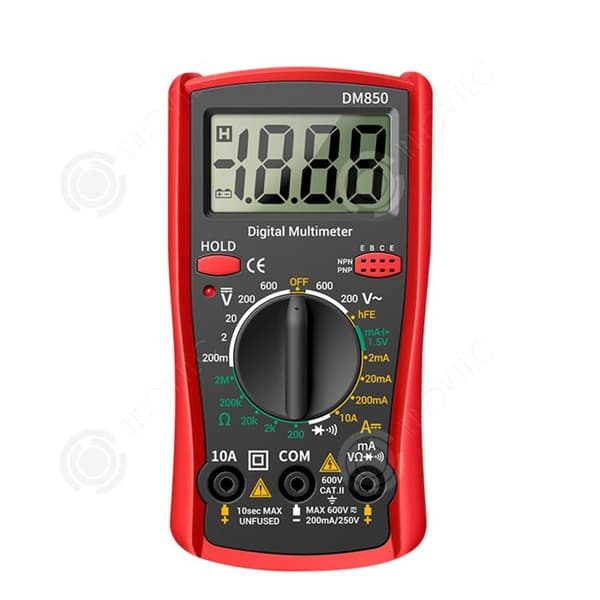INN Digital multimeter Hög precision Digital display Data hållning Portabel Kompakt Multifunktions krets testare