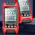 Miniatyrbild 4 av 4: INN Digital multimeter LCD-skärm bakgrundsbelyst NCV Hög precision Helt automatisk Data hold Krets tester