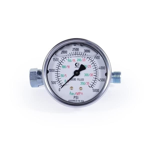 Manometer i rostfritt stål Graco 245856 för Magnum
