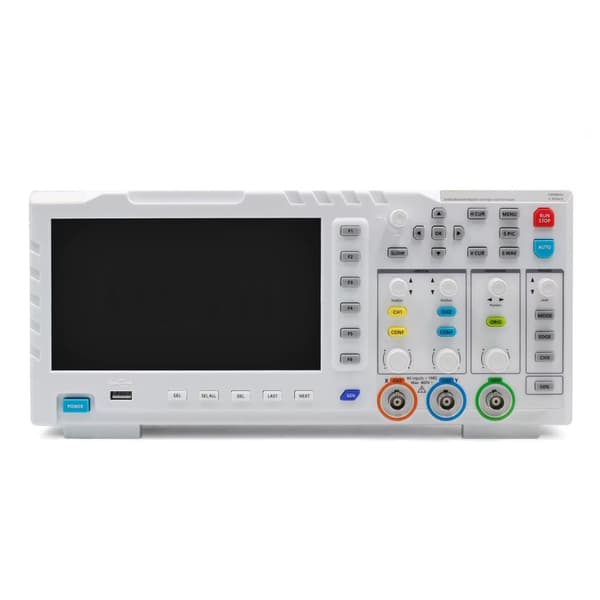 1GSa/s 2-kanaligt digitalt oscilloskop med tillbehör, 2-i-1 dubbelkanalig ingångssignalgenerator, 100 MHz*2 analog bandbredd