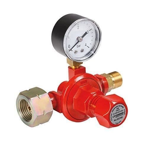 Rothenberger Industrial - propanregulator - 0,5-4 bar - med tryckmätare - 032100E