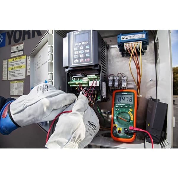 Extech EX350 EX350 digital CAT III 600 V multimeter Display (räknas): 4000 1 st (s)