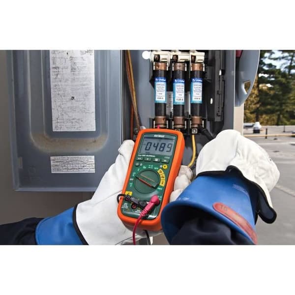 Extech EX350 EX350 digital CAT III 600 V multimeter Display (räknas): 4000 1 st (s)