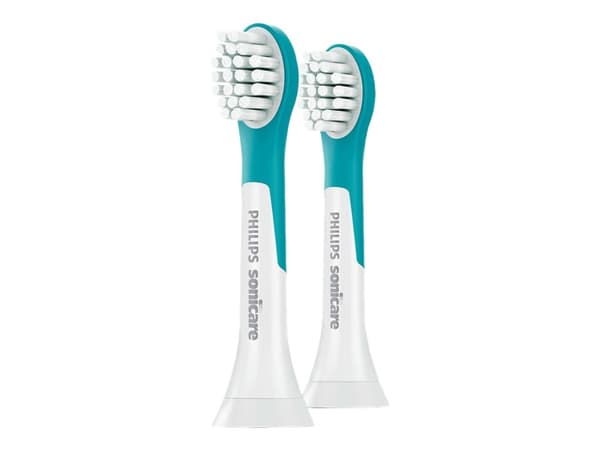 Philips Sonicare For Kids 2-pack kompakta, soniska tandborsthuvuden