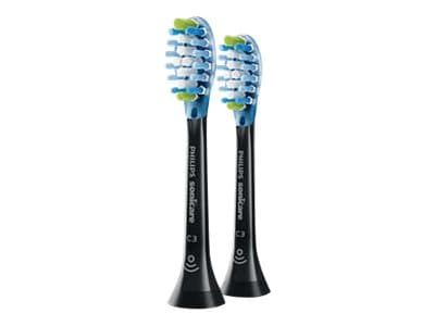 Philips HX9042/33 tannbørstehode 2 stykker Sort