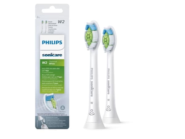 Philips Sonicare HX6062/10, 2 kpl, Valkoinen, Keskikokoinen