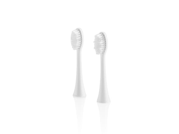 ETA FlexiClean 0707 90100 - Extra tandborsthuvud - till tandborste - vit (paket om 2)