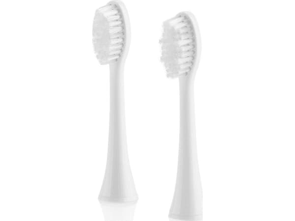 ETA FlexiClean 0707 90100 - Extra tandborsthuvud - till tandborste - vit (paket om 2)