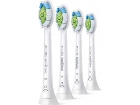 Philips Sonicare W2 Optimal HX6074 - Ylimääräinen hammasharjan pää - hammasharjaan - valkoinen (4 kpl:n pakkaus)