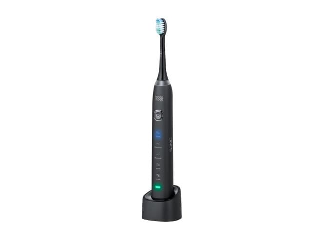 Teesa SONIC, Voksen, Sonik tannbørste, Grundig rens, Massasje, Sensitiv / Myk, Whitening, Polering, 31000 bevegelser per minutt, Sort, 2 min
