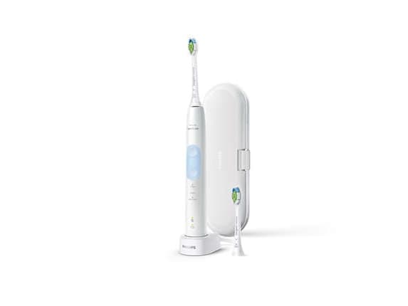 Philips Sonicare ProtectiveClean 5100 HX6859 - Tandborste - sladdlös - vit/ljusblå