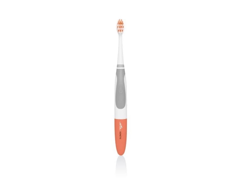 ETA Toothbrush Sonetic ETA071190010 Battery operated, For kids, Number of brush heads included 2, Sonic technology, White/Orange