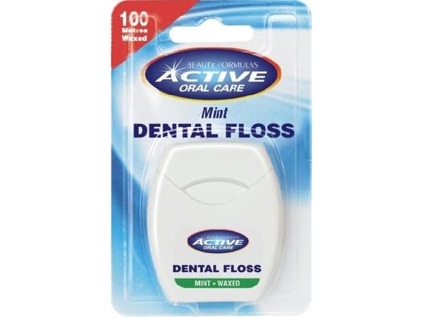 ACTIVE ORAL CARE_Dental Floss vokset tanntråd Mint 100 meter