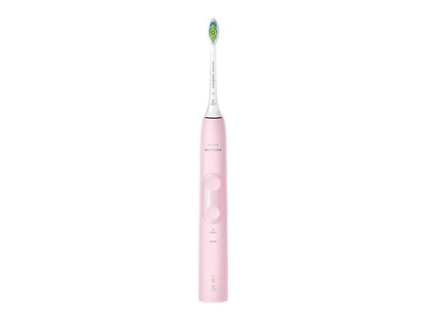 Philips 4500 series HX6830/35, Aikuinen, Sonic-hammasharja, Päivittäinen käyttö, Valkaisu, 62000 liikettä minuutissa, Harmaa, Vaaleanpunainen, 2 min