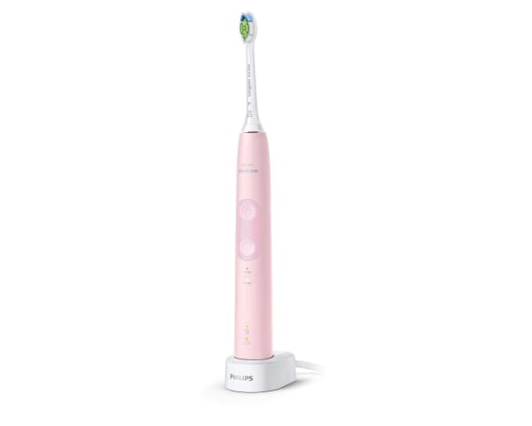 Philips Sonicare ProtectiveClean 4500 HX6836 - Tannbørste - trådløs - pastellrosa