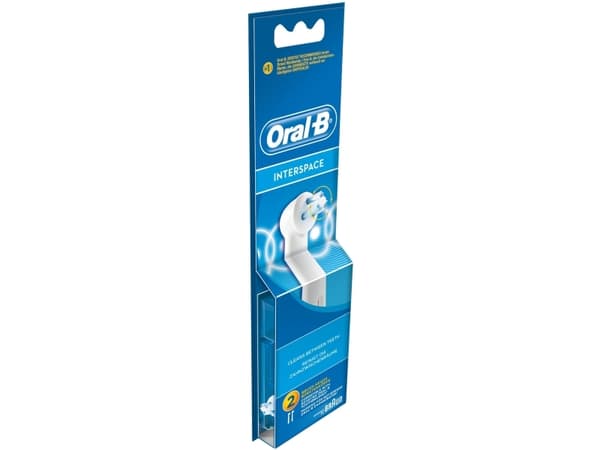 Oral-B IP 17-2 Interspace - Extra tandborsthuvud - till tandborste - för ProfessionalCare; ProfessionalCare OxyJet; Sonic Complete; Triumph 4000; 500