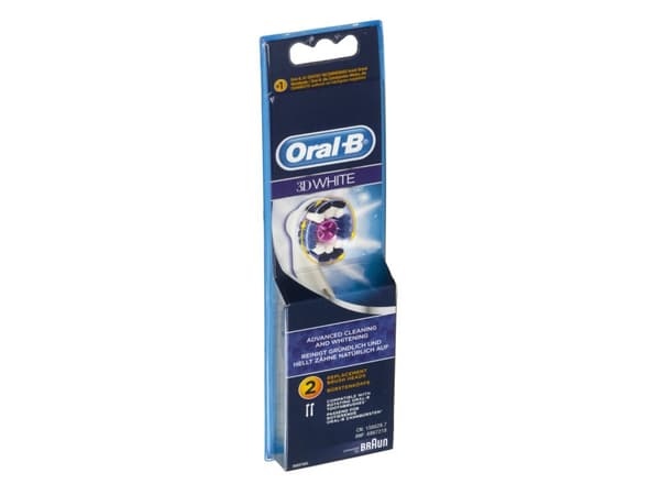 Braun EB 18-2, 2 kpl, Sininen, Valkoinen, - AdvancePower 900 - Plak Control ultra
