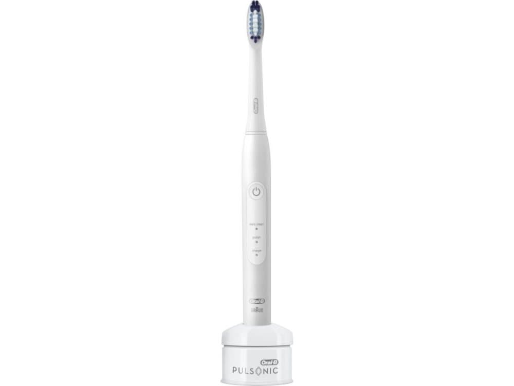 Oral-B Pulsonic 80322387 elektrisk tannbørste Voksen Sonik tannbørste Hvit