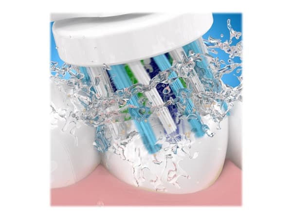 Oral-B Vitality 100 CrossAction Voksen Roterende vibrerende Tannbørste Sort, Hvit
