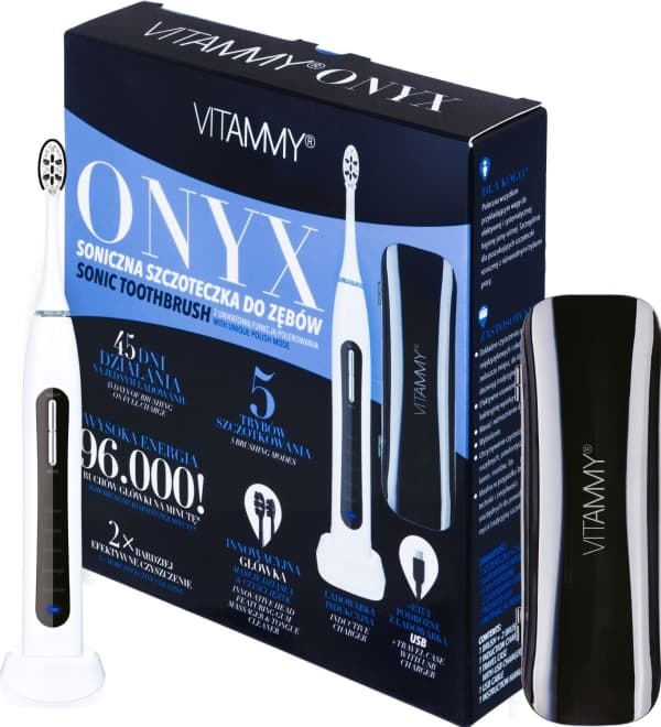 Vitammy Onyx Tandborste Svart