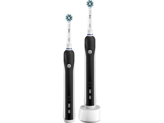 Oral-B PRO 790 CrossAction Voksen Roterende vibrerende Tannbørste Sort, Hvit