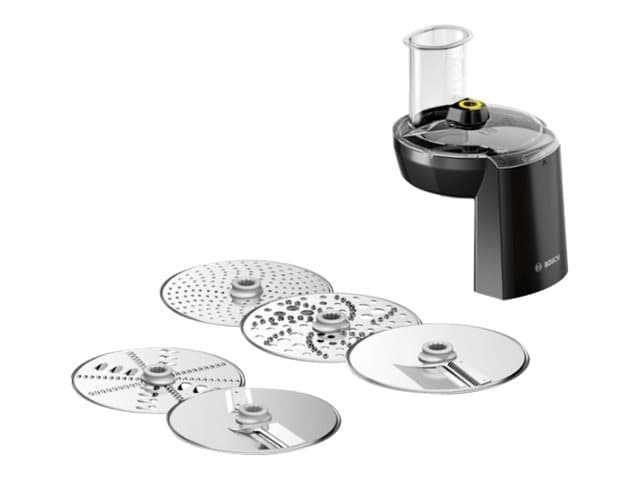 Bosch MUZ9VL1, Svart, Metallisk, Rostfritt stål, OptiMUM, 1,5 kg, 1,7 kg