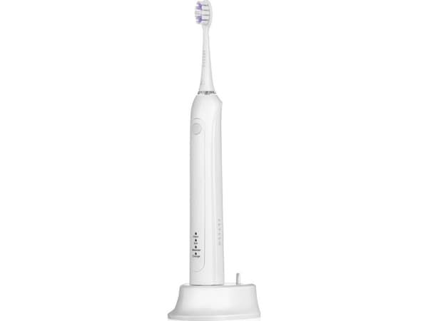 SEYSSO Carbon Basic, Voksen, Sonik tannbørste, Daglig stell, Massasje, Soft (myk), Hvit, 8200 bevegelser per minutt, Batteri