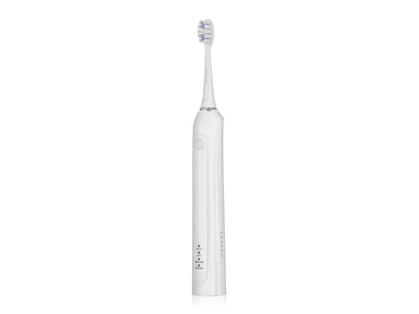 SEYSSO Carbon Basic, Voksen, Sonik tannbørste, Daglig stell, Massasje, Soft (myk), Hvit, 8200 bevegelser per minutt, Batteri
