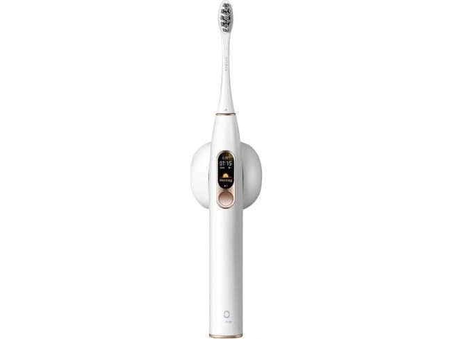 Xiaomi Oclean X, Voksen, Sonik tannbørste, 40000 bevegelser per minutt, Beige, 40000 bevegelser per minutt, Beige