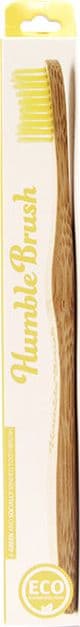 Humble Brush HUMBLE BRUSH_Bambus tannbørste, medium gul