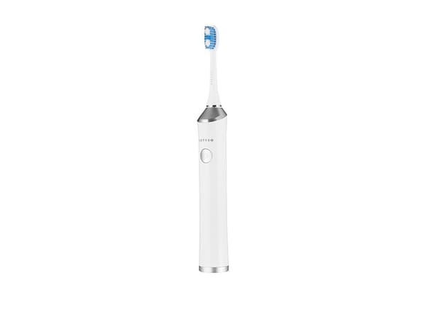SEYSSO Oxygen, Vuxen, Ultraljudstandborste, Daglig vård, Mjuk, Tandblekning, Vit, 96000 rörelser per minut, Gjuten aluminium, Plast