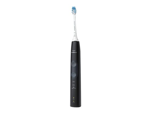 Philips Sonicare ProtectiveClean 5100 HX6850 - Tandborstuppsättning - sladdlös - svart/grå