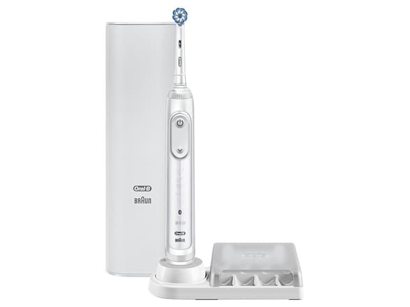 Oral-B Electric Toothbrush Genius X 20000N For adults, Rechargeable, Operating time 12 weeks min, Teeth brushing modes 6, Number of brush heads inclu