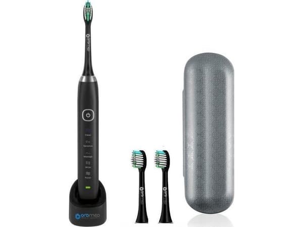 Oromed ORO-SONIC BLACK, Vuxen, Oscillerande tandborste, Massage, Puls, Svart, Batteri