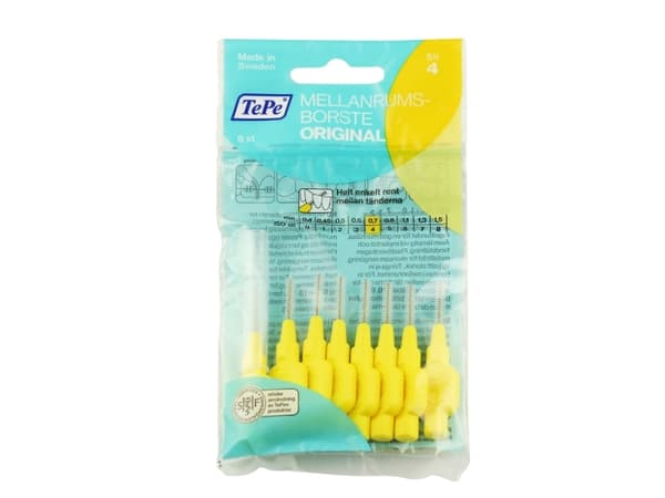 Tepe Ragers 0,7 mm gul blemme med 8 stk