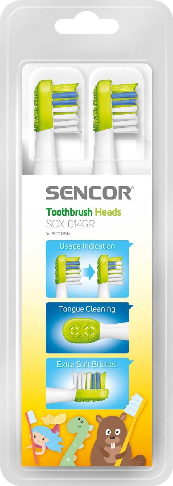 Sencor SOX 014GR tips for Sencor SOC 0912GR sonisk tannbørste