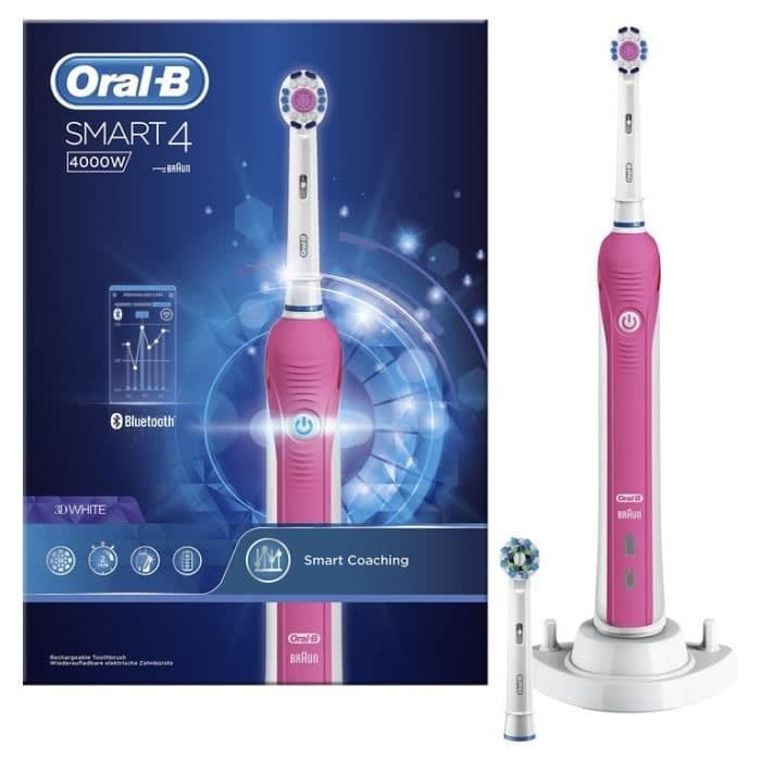 Oral-B Smart 4000 3DWHITE Elektrisk tandbørste af Braun