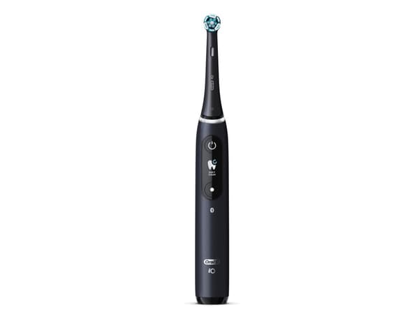 Oral-B iO 4210201363095, Vuxen, Roterande tandborste, Daglig vård, Djuprengöring, Gum omsorg, Känslig, Tandblekning, Svart, Svart, Rund